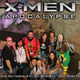 Germain, second from left, with a bunch of random Comic-Con fans, including Rogue.